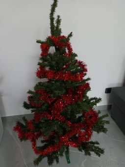 Predam  retro vianocny stromcek vyska 140 - 2