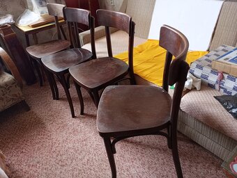 Pevné drevené stoličky - 2