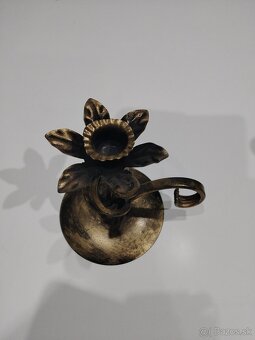 Kovové svietniky - 2