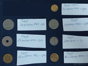 Zbierka mincí - Afrika a Ázia "arabské písmo" - 2