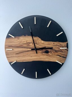 Olivové epoxidové hodiny - 2