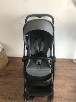 Predám kočík KINDERKRAFT SELECT Nea 2v1 – Deep Grey, Premium - 2