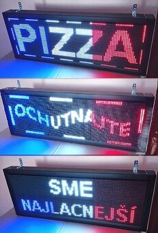 Svetelná reklama LED panel pútač displej - 2