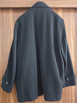 Pánsky čierny kabát Makyta - 2