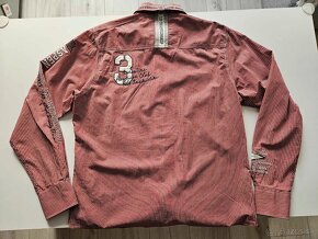 Pánska,kvalitná,športová košeľa CAMP DAVID - veľkosť L - 2