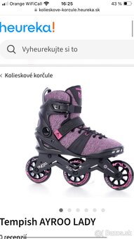 Inline dámske korčule Tempish Ayroo veľkosť 39 - 2