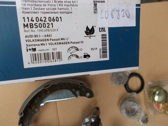 Predam pre Audi 80 nove brzdy skoda 105-120 Spoiler zrkadlo - 2