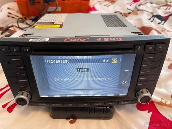 original autoradio navigacia MFD2 multivan t5 touareg - 2