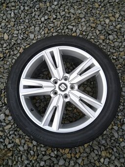 Alu R 18 SEAT,ŠKODA,VW,AUDI + letné pneu. - 2