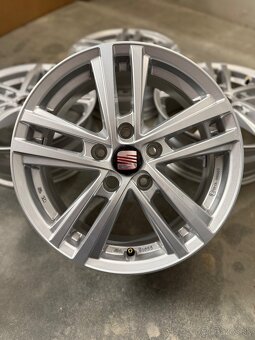 Nepoužité hliníkové disky 5x112 R16 Seat Atteca, Karoq, TRoc - 2