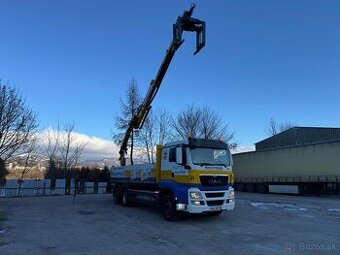 MAN TGS valník s hydraulickou rukou HIAB 211-TOP STAV - 2
