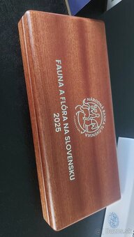 Fauna a flóra - súbor strieborných pamätných mincí 3,33 € - 2