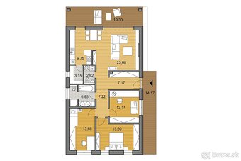 MARKS™ | PREDPREDAJ 4‑izb. bungalov Rimavské Janovce - 2