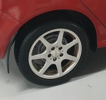 Hliníkové disky R15 + 195 / 50 Letné pneu Bridgestone - 2