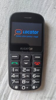Aligator A690 málo používaný seniorský tlačítkový telefón - 2