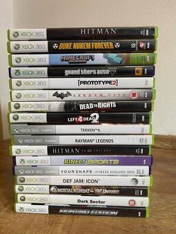 Predám X BOX 360 + 17 hier - 2