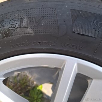 Predám elektróny 235/60r18.na Audi Q5 - 2