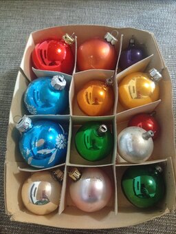 Retro vianočné ozdoby - 2