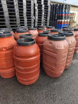 Plastove sudy 75l,220l ibc nadrze 600l,800l,1000l. - 2