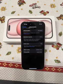 iPhone 15 pink 256 GB - 2