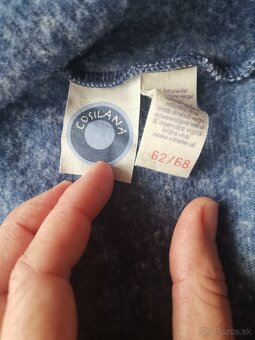Merino bunda modrá veľ.62/68 - 2