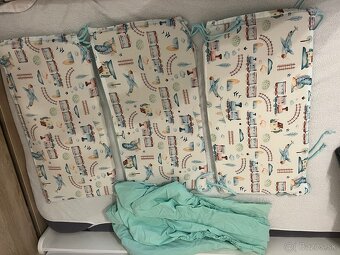 Mantinel do postielky + plachta - 2