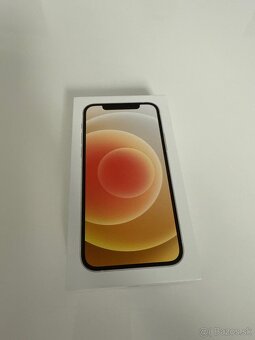 Predam iPhone 12 white 128 gb vynikajuci stav - 2