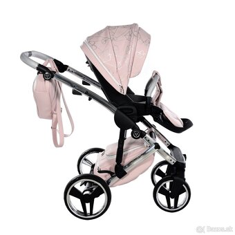 Kočík Junama Heart Pink Silver 2025 - 2