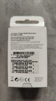 Samsung Autonabíjačka 45W + 15W usb C - 2