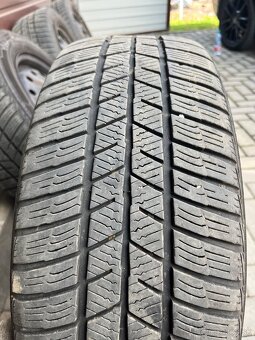 Plechové disky 5x114,3 r16 + zimne pneumatiky 205/55 r16 - 2