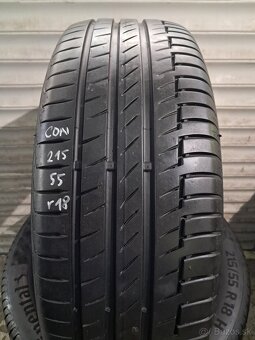 Continental letné 215/55/R18 - 2