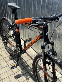 Horský bicykel Kross Hexagon 2.0 27,5” oranžovo-čierny - 2