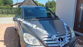 Svadobná výzdoba na auto - 2