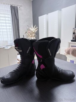 Dámske topánky na motocykl Alpinestars Stella S-MX 6 čierno- - 2