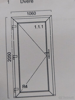 Predám nové plastové dvere - 2