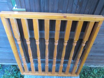 drevenné zábradlie - 2