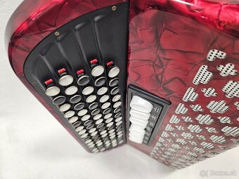 Akordeon chromaticky delicia sonorex 120 - 2