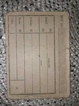 Predam starý tp jawa cz 350 - 2