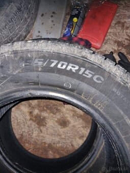 Pneumatiky na dodavku 195/70 R15C 2ks - 2