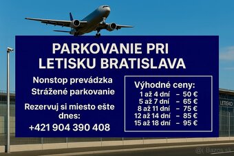 Parkovanie pri Bratislavskom letisku - 2