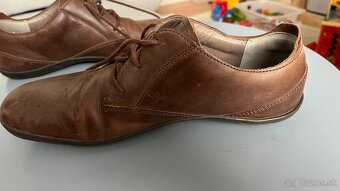 pánske dámske široké barefoot poltopánky joenimble - hnedá - 2