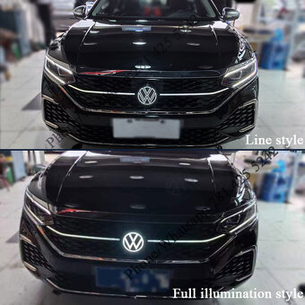 Dynamické LED emblémové svetlo VW - 2
