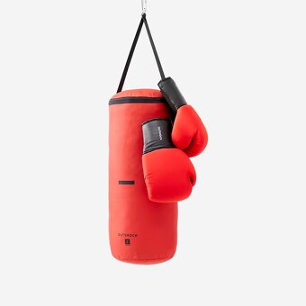 Súprava detského boxovacieho vreca a rukavíc DECATHLON -NOVÁ - 2