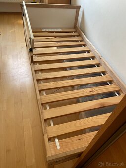 Detská posteľ IKEA 160x70cm s roštom a matracom - 2