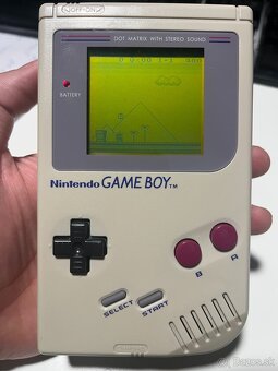 Nintendo Gameboy DMG-01 CIB s Tetrisom a Máriom - 2