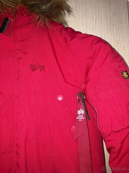 Dievčenská zimná bunda Alpha Industries 152 - 2