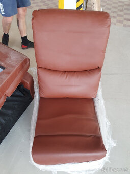 kožené polohovacie kreslá - 2