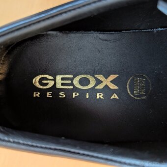 ✅ NOVÉ pánske šnurovacie kožené topánky GEOX Respira 26 cm ✅ - 2