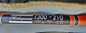 Teleskopický prút Shakespeare s navijakom a púzdrom - 2