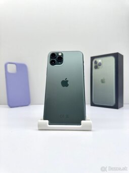 iPhone 11 PRO MIDNIGHT GREEN TOP STAV 100% BATÉRIA - 2